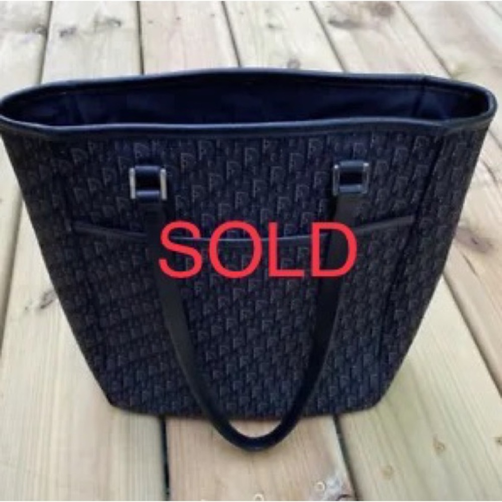Christian Dior Vintage Tote Bag